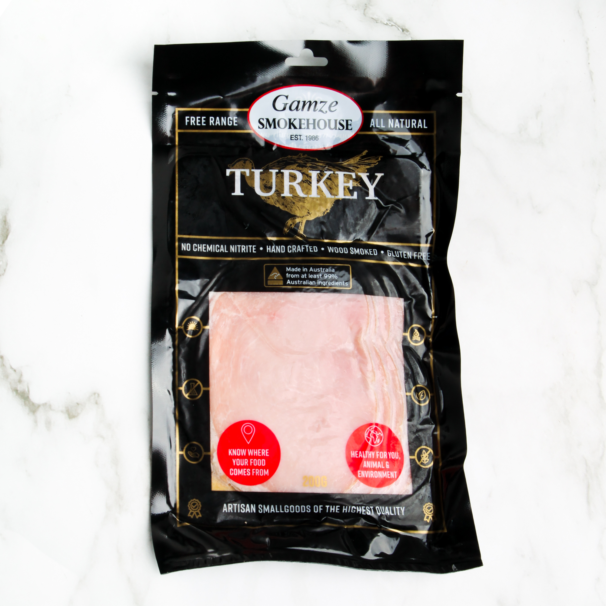 Sliced Turkey Breast - Gamze Smokehouse